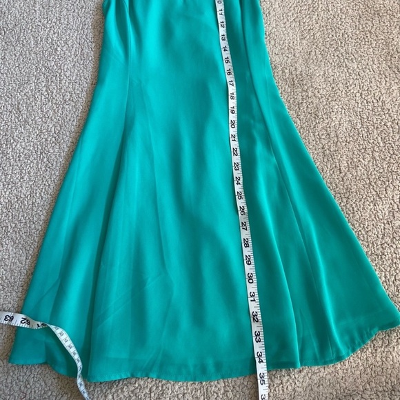 🌸 Naked Zebra 🌸 teal flowy dress - Picture 5 of 5